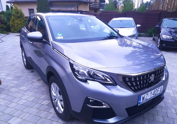 Peugeot 3008 cena 70999 przebieg: 160000, rok produkcji 2020 z Białobrzegi małe 742